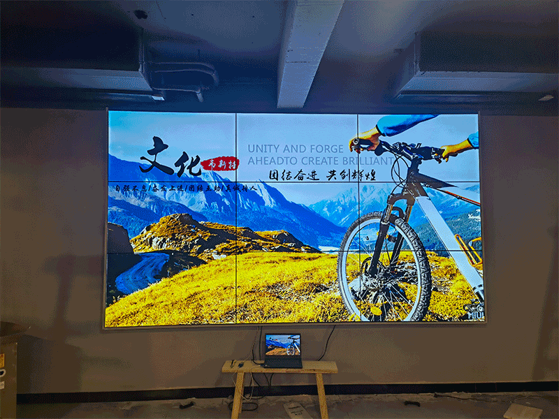 韋斯特55寸1.7mm拼接大屏，55寸拼接單元，液晶拼接大屏