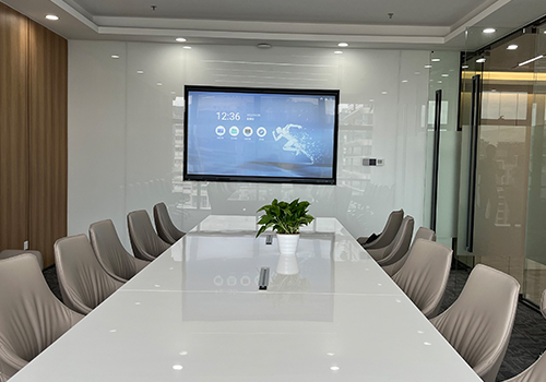 深圳萬(wàn)庭大廈86寸會(huì)議白板
