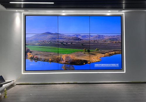 陜西省韓城市西金盆46寸拼接屏項(xiàng)目