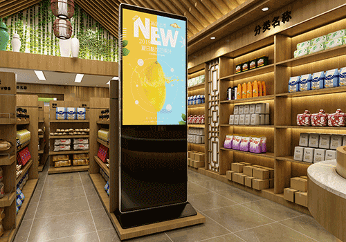 立式觸摸廣告機(jī)的發(fā)展