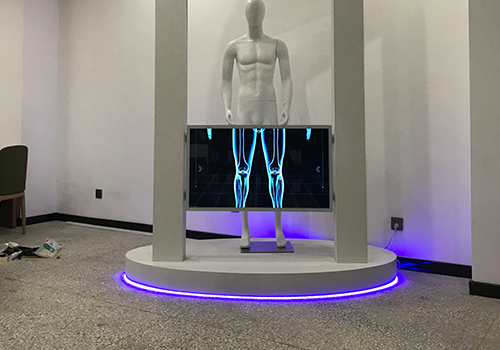 河北北方學院西校區圖書館 人體醫學滑軌屏