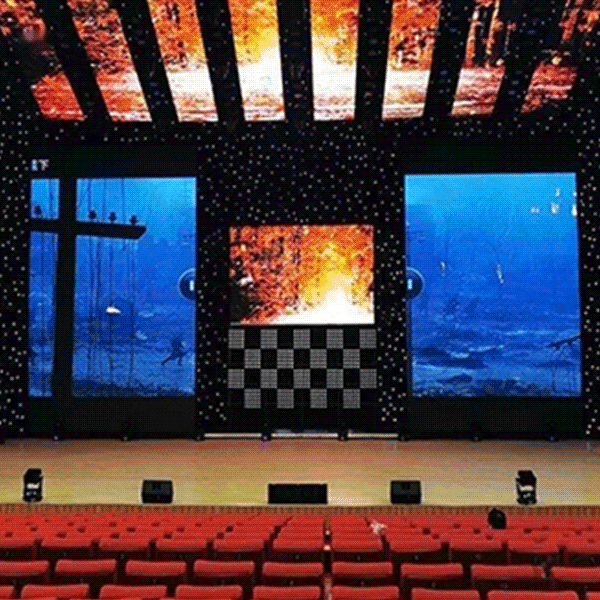 LED互動(dòng)開(kāi)合門(mén)滑軌屏 舞臺(tái)自動(dòng)軌道移動(dòng)開(kāi)合屏 機(jī)械開(kāi)合屏